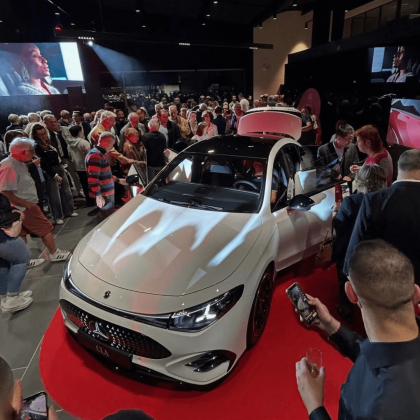 Inauguration  Mercedes-benz Clermont-Ferrand